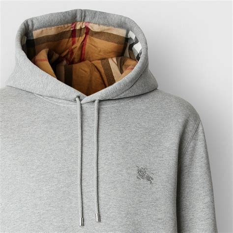 burberry embroidered ekd cotton blend hoodie|Burberry EKD Cotton Blend Hoodie .